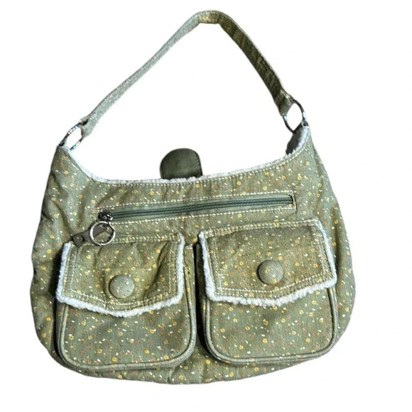 corduroy purse, cotton
shoulder,women ,Sherpa,boho
snap, zip,hoops,floral,grunge - Picture 5 of 13